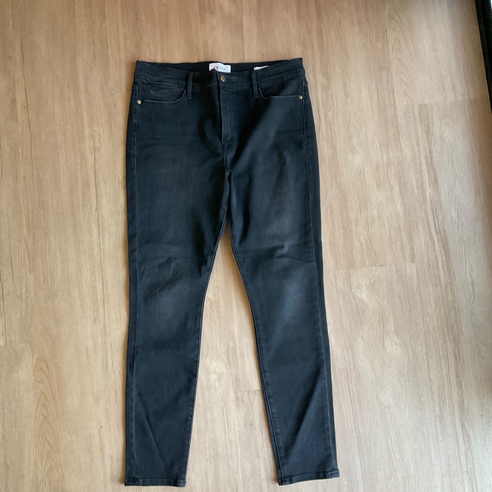 NWT Joe's Jeans Flawless Skinny Ankle Black Jeans 32 fall basic capsule classic - Picture 13 of 14